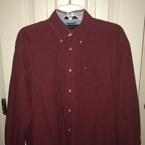 men’s vintage tommy button down